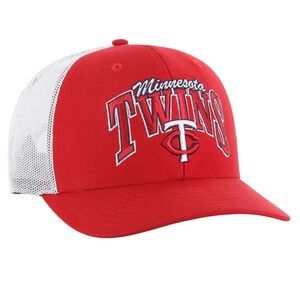NEW '47 Brand Minnesota TWINS MLB Navy Keystone Trucker Adjustable Hat Cap $35